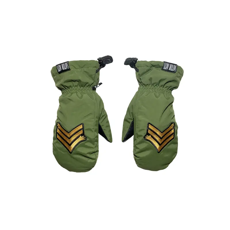 Salmon Arms Classic Mitt - Salmon Army Green 1