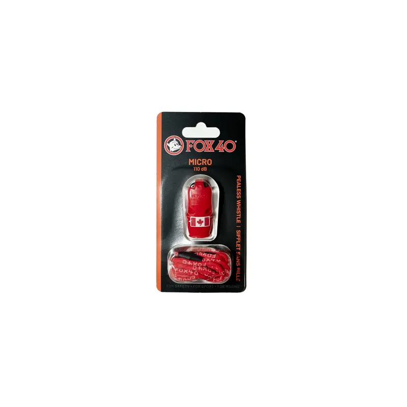 Salmon Arms Fox 40 Whistle - Canada Red 1