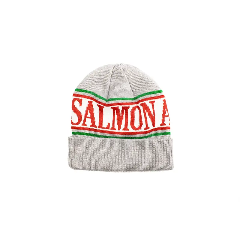 Salmon Arms Jacquard Beanie - Grey 1