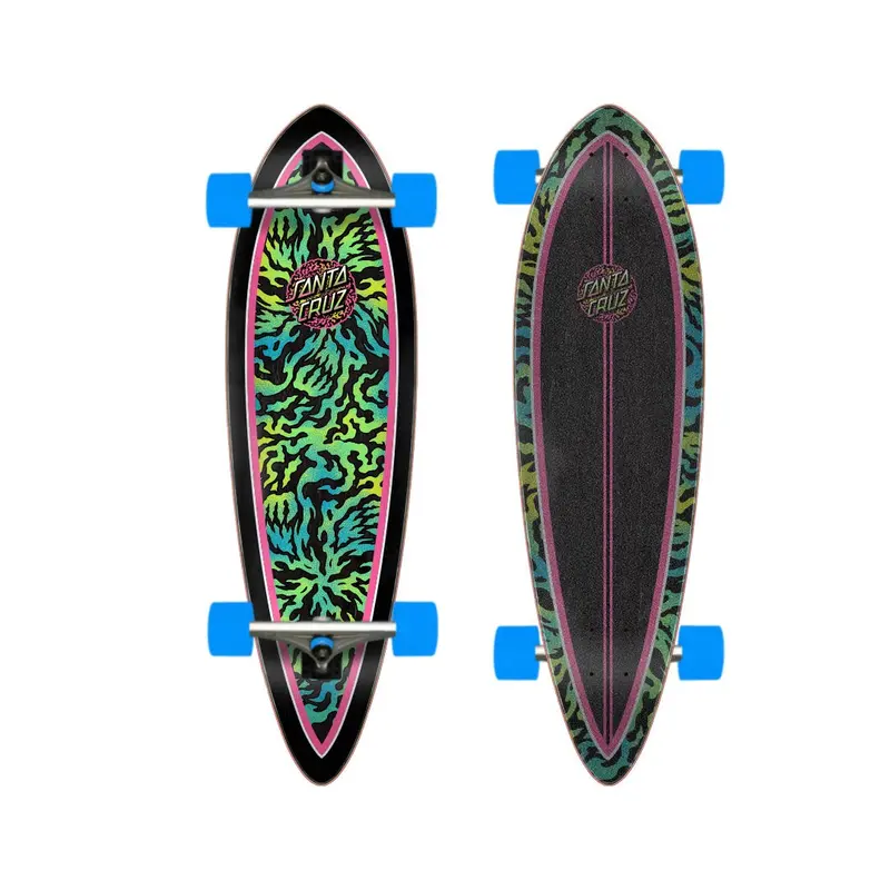 Santa Cruz Obscure Dot Pintail Longboard Complete 1