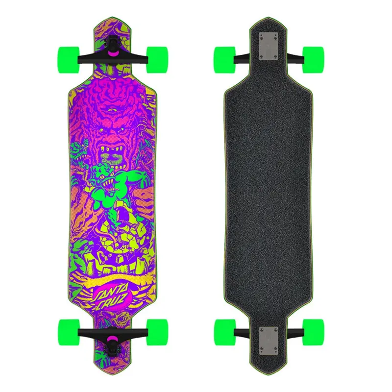 Santa Cruz Roskopp Five Drop Thru Longboard Complete 1