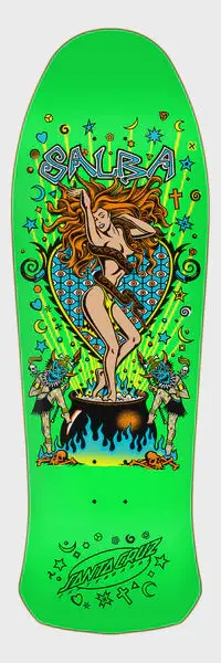 Santa Cruz Salba Witch Doctor Reissue Deck  - Green 1