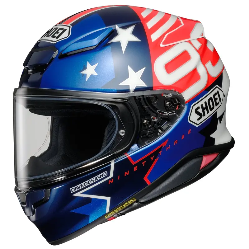 Shoei Rf-1400 Marquez American Spirit Helmet 1