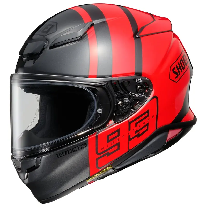 Shoei Rf-1400 Mm93 Collection Track Full Face Helmet 1