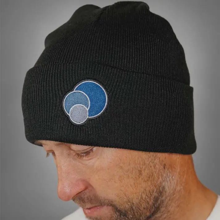 Shorty's Snowboards Folded Beanie - Black 1