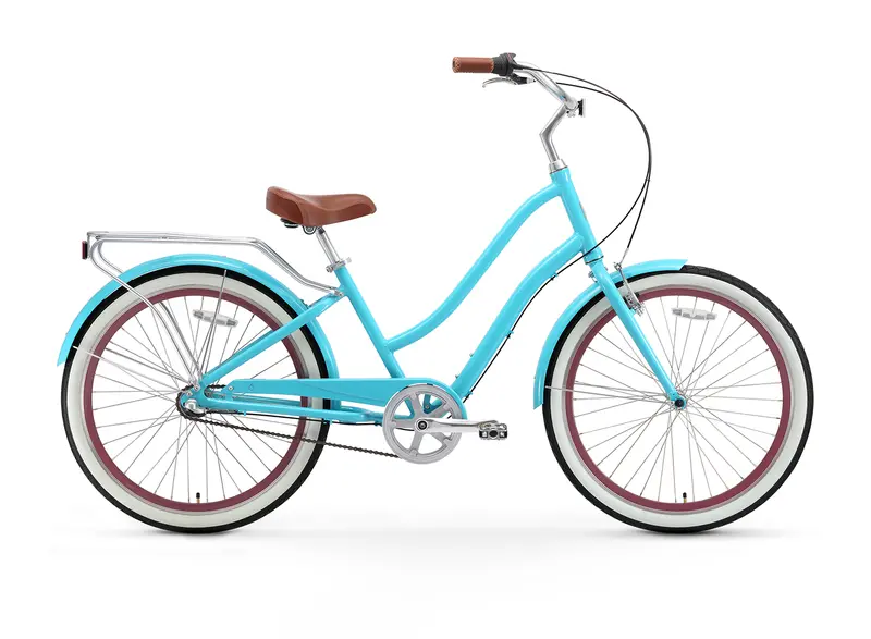 Sixthreezero Evryjourney Women’s 24-Inch 3-Speed Step-Through Commuter Bike