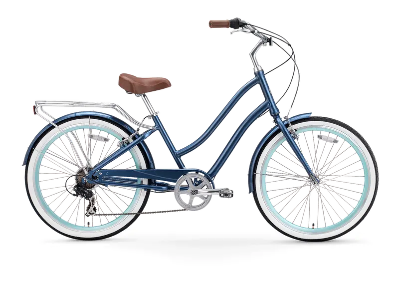 Sixthreezero Evryjourney Women’s 24-Inch 7-Speed Step-Through Hybrid