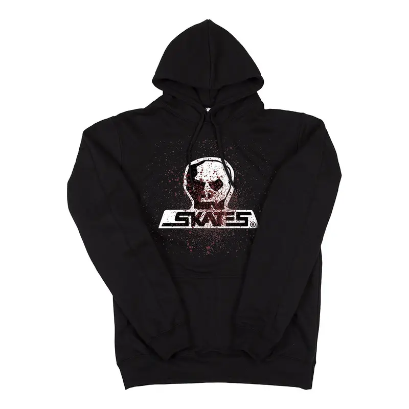 Skull Skates Skull Give Blood Hooded Sweater - Black 1