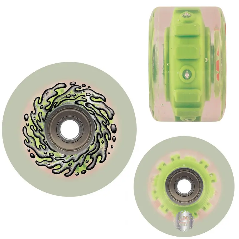 Slime Balls 78A Og Slime Light Up Led Wheels - Green 1