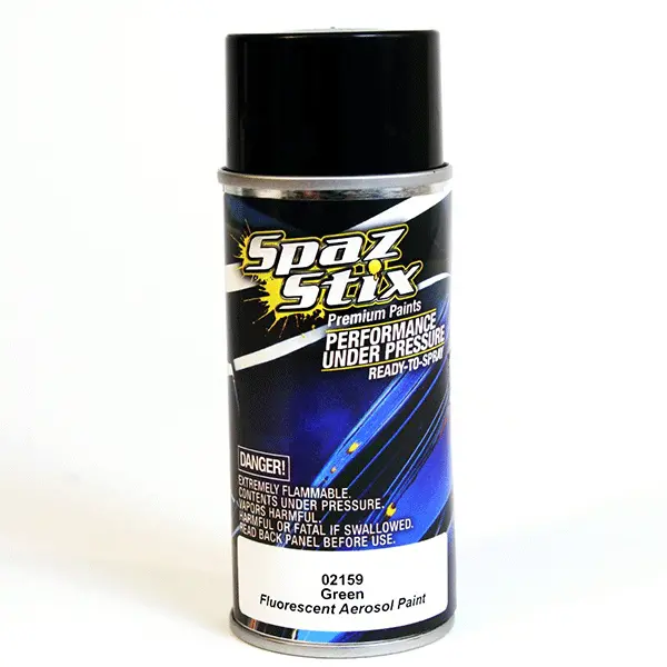 Spaz Stix "Green" Fluorescent Spray Paint (3.5Oz) 1