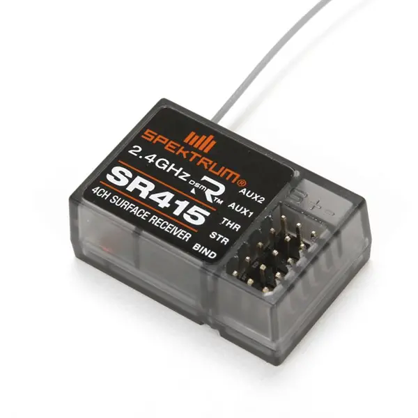 Spektrum Rc Sr415 4-Channel Dsmr Sport Surface Receiver 1