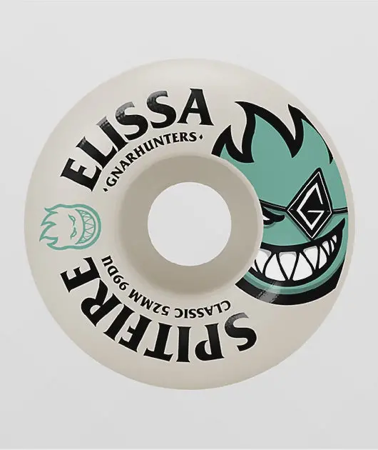 Spitfire Classic 99D Elissa Gnarhunters Wheels - White 1