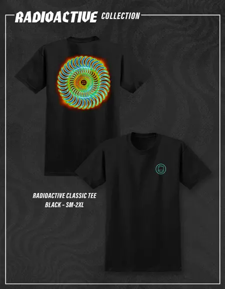 Spitfire Radioactive T-Shirt - Black 1