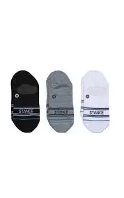 Stance Basic No Show Socks 3 Pack - Multi 1