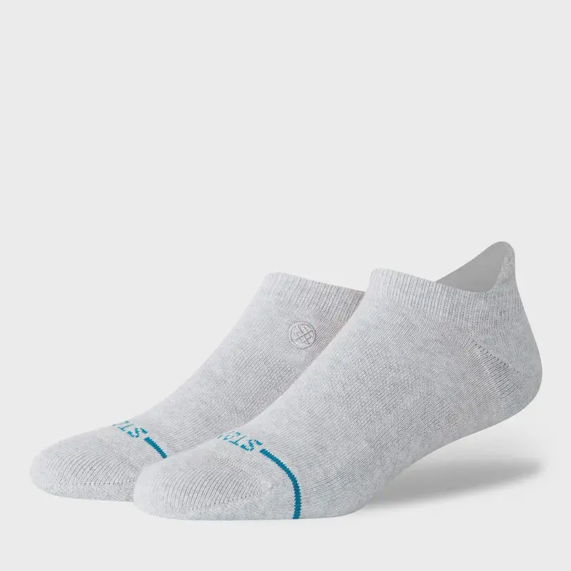 Stance Icon Low Tab Sock - Heather Stone 1