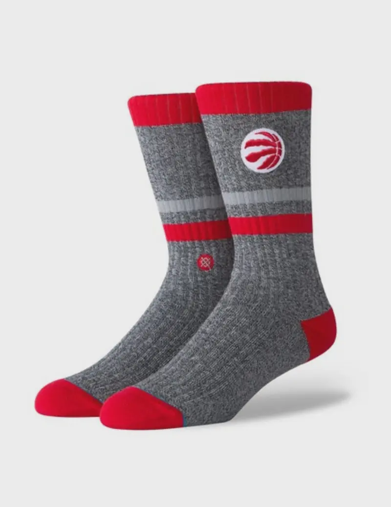 Stance Nba Raptors Boot Sock - Heather Grey 1