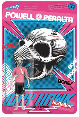 Super7 Powell Peralta Experimental Wave 2B Figure - Hawk 1