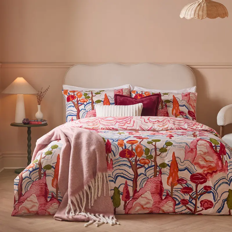 Terra Nova Printed Reversible Duvet Cover Set Multicolour 1