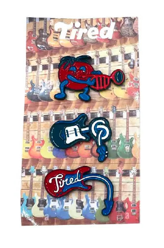 Tired Music Pin Set - Multi 1