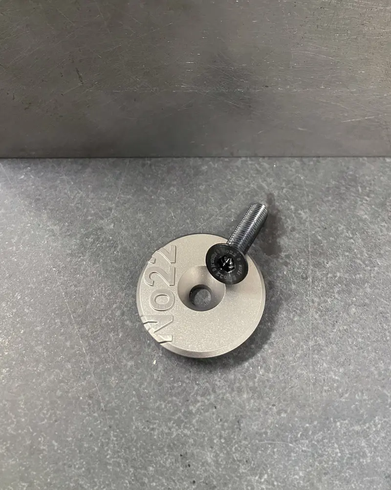 Titanium No. 22 Headset Top Cap 1