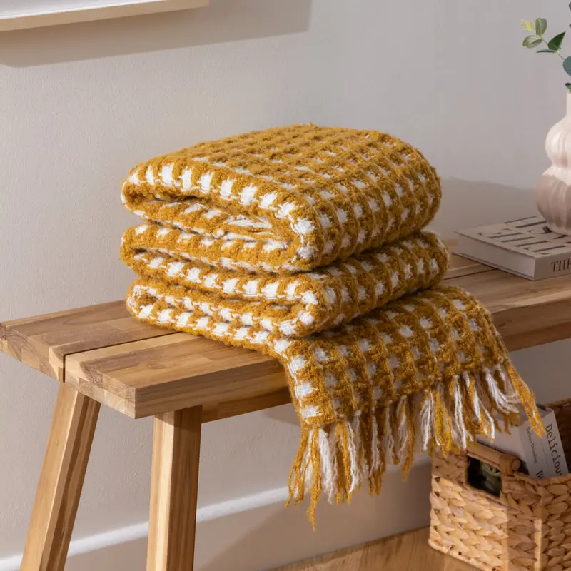 Toasty Throw Ochre 1