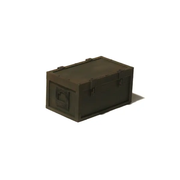 Top Shelf Hobby Ammo Crate Weathered Paint Style 1