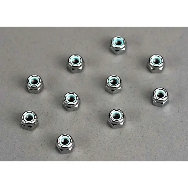 Traxxas 4Mm Locknut (10) 1