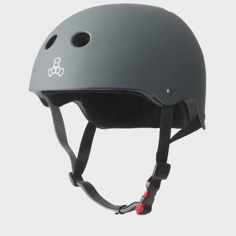 Triple 8 Certified Sweatsaver Helmet - Carbon Matte 1