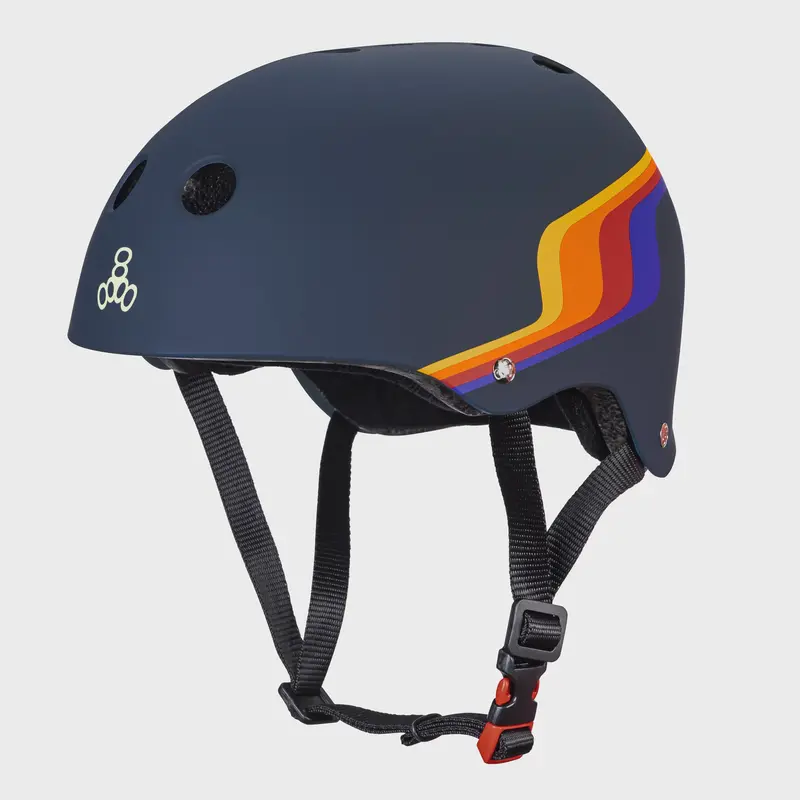 Triple 8 Certified Sweatsaver Helmet - Pacific Beach 1