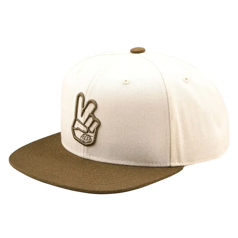 Troy Lee Designs Flat Bill Snapback Peace Hat 1