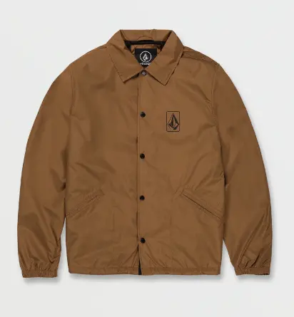 Volcom Skate Vitals Coaches Jacket - Rubber 1