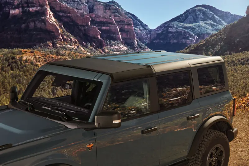 Bestop Sunrider Soft Top For Hardtop Bronco (2021–2023 4-Door) – Black Twill 1