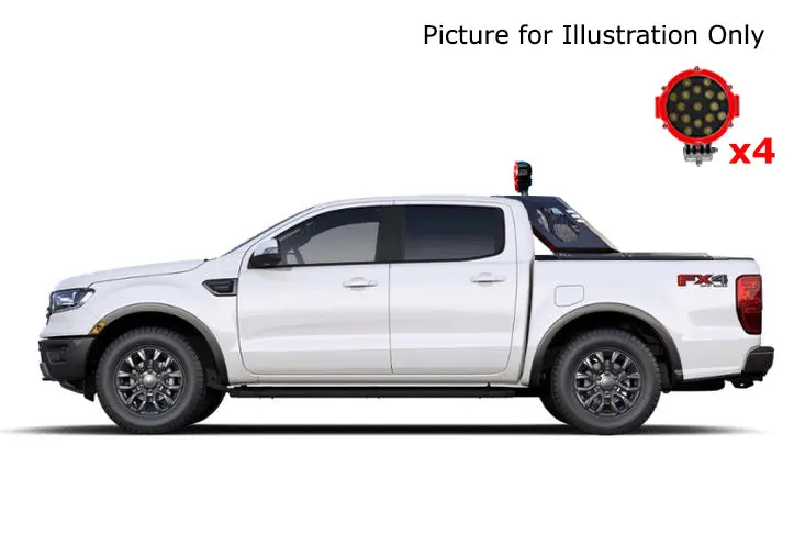 Black Horse Off-Road Virb08B-Plr Modular Black Steel Bumper 1
