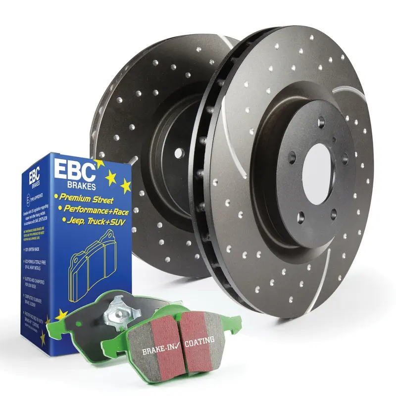 Ebc Brakes S10Kf1694 S10 Kits Greenstuff 2000 And Gd Rotors 1