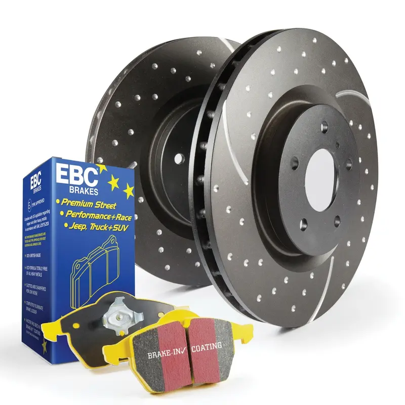 Ebc Yellowstuff Brake Pad & Gd Drilled Rotor Kit – Street Performance (Model S5Kr1015) 1