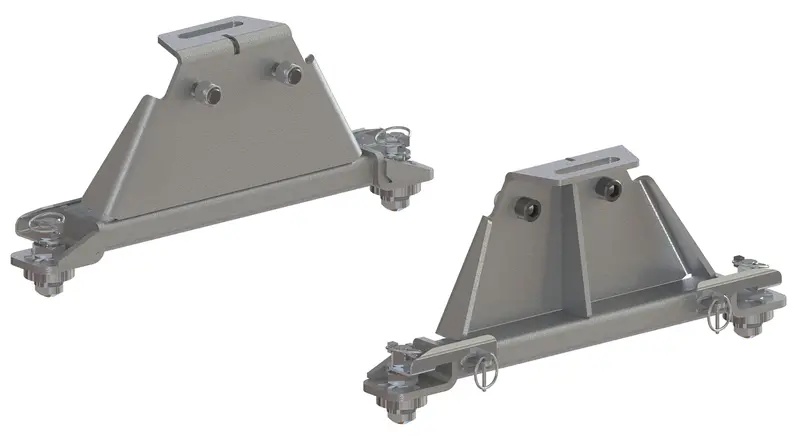 Husky Towing 33118 Replacement Oem Upright Legs Set Of 2 1