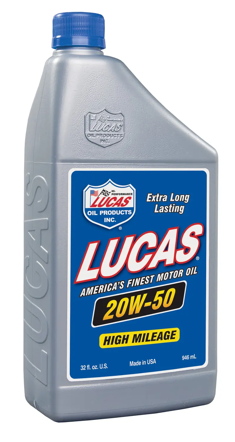 Lucas Oil 10252 Sae 20W-50 High-Performance Racing Motor Oil 1