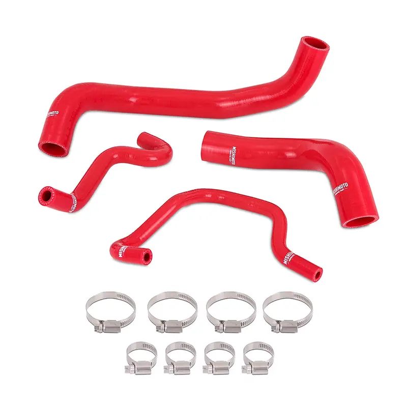 Mishimoto Mmhose-Q50-16Rd Red Silicone Radiator Hose Kit For Infiniti Q50/Q60 3.0T (2016+) 1