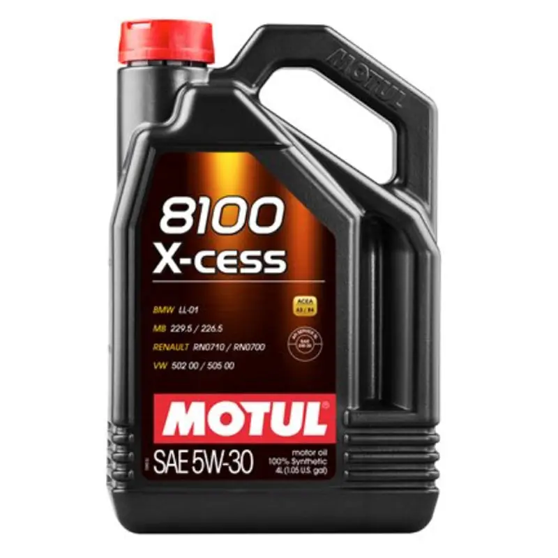 Motul Usa 108946 8100 X-Cess 5W-30 Full Synthetic Motor Oil — 5-Liter Container 1