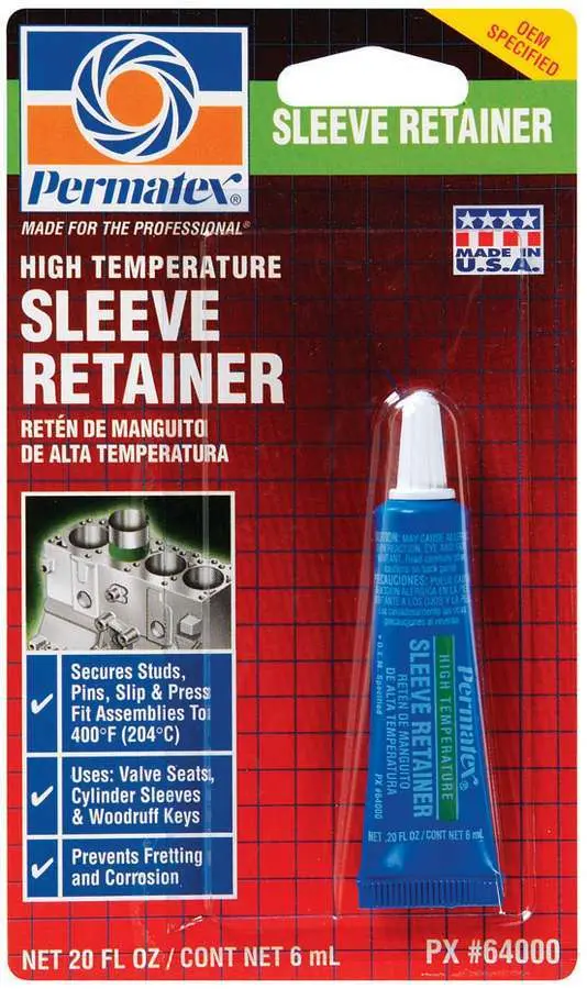 Permatex 64000 Green High-Strength Sleeve Retainer Adhesive 1