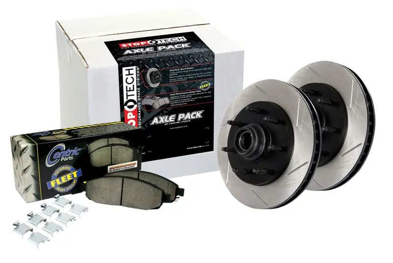 Stoptech Slotted Front Axle Brake Kit For Trucks 1